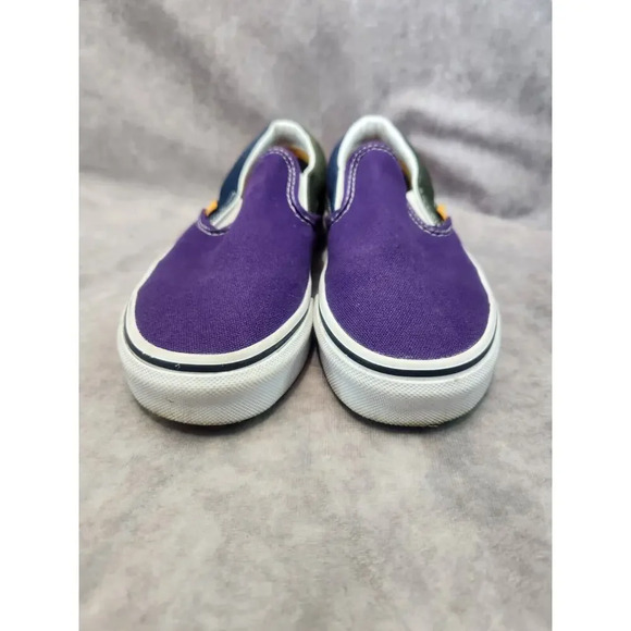VANS Classic Slip-On Mix & Match VN0A4BV3TBZ Mens Size 4 Womens 5.5 EUC - Picture 2 of 6